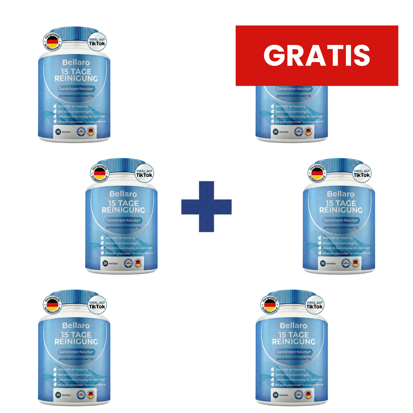 Bellaro 15-Tage Darmreinigungs-Kapseln