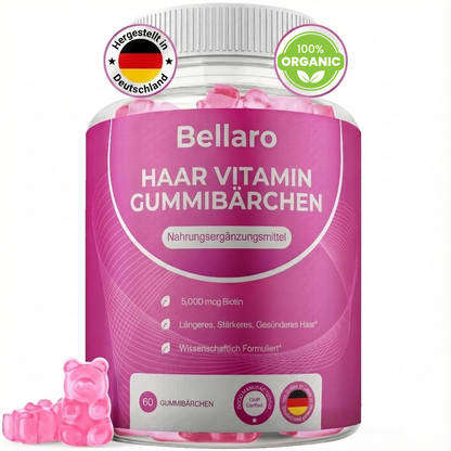 Bellaro Vitamin-Gummies für das Haarwachstum