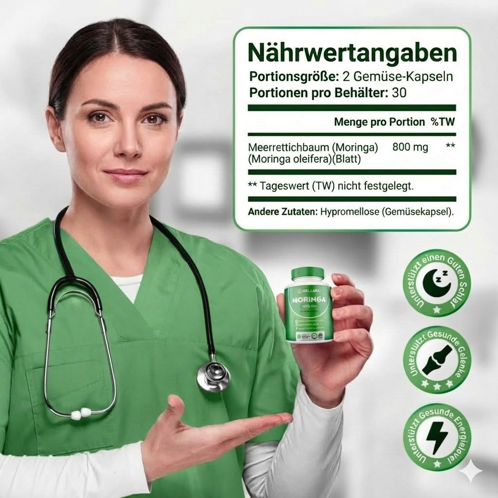 Bellaro Moringa – Natürliche Cortisol-Senkung für mehr Gleichgewicht innen wie außen