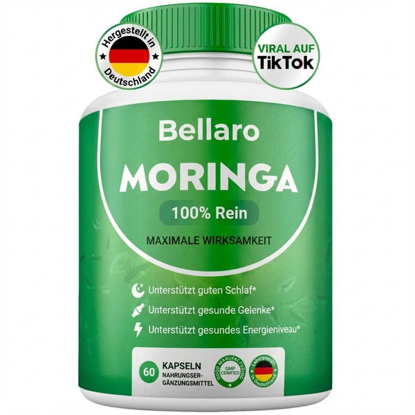 Bellaro Moringa – Natürliche Cortisol-Senkung für mehr Gleichgewicht innen wie außen