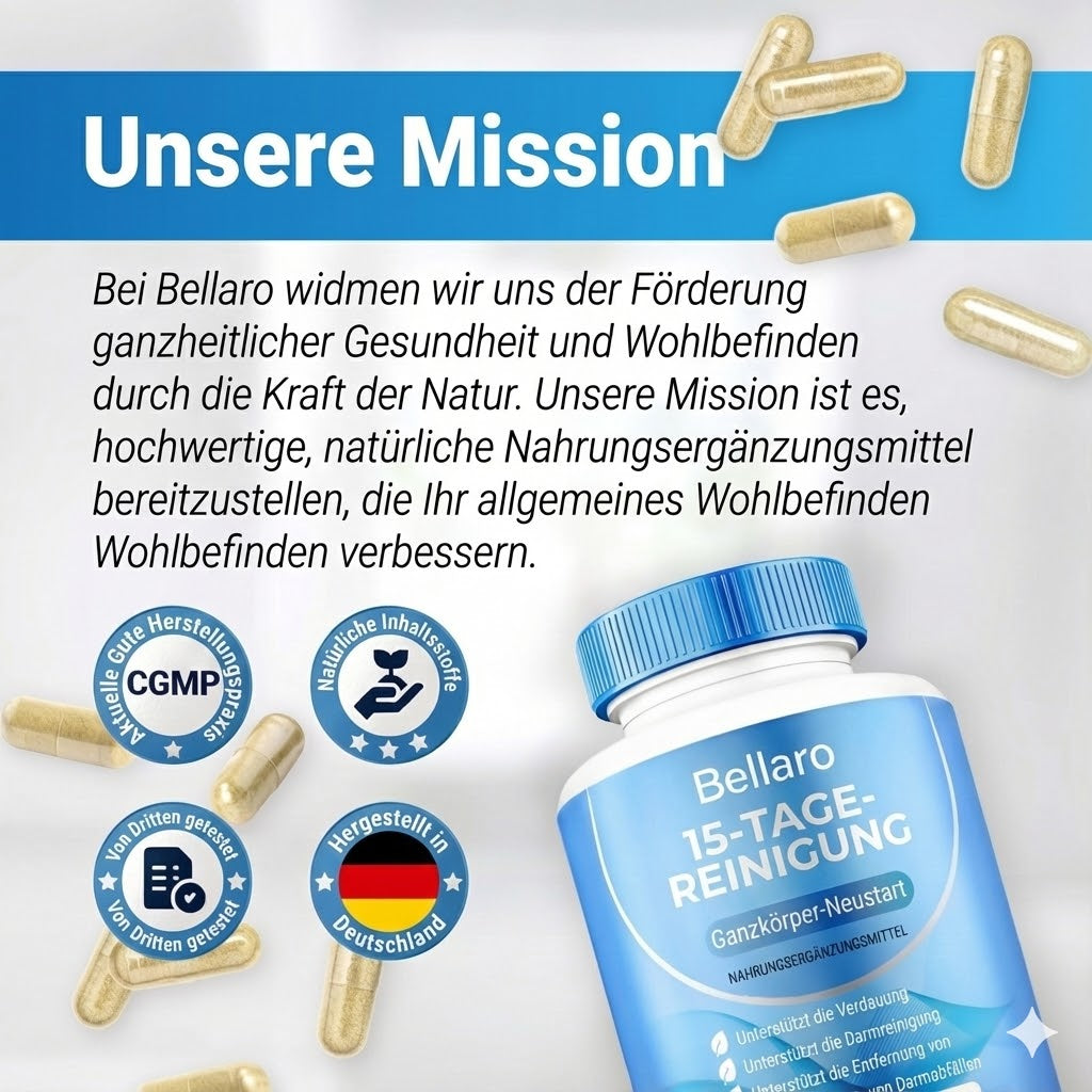 Bellaro 15-Tage Darmreinigungs-Kapseln