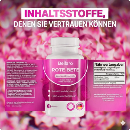 Bellaro Rote Bete Kapseln