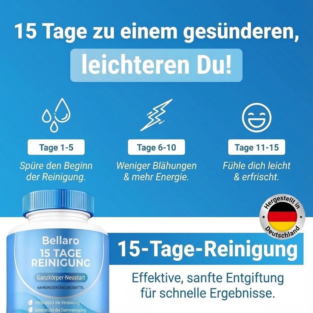 Bellaro 15-Tage Darmreinigungs-Kapseln