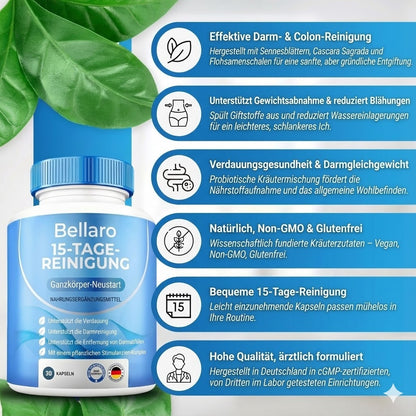Bellaro 15-Tage Darmreinigungs-Kapseln